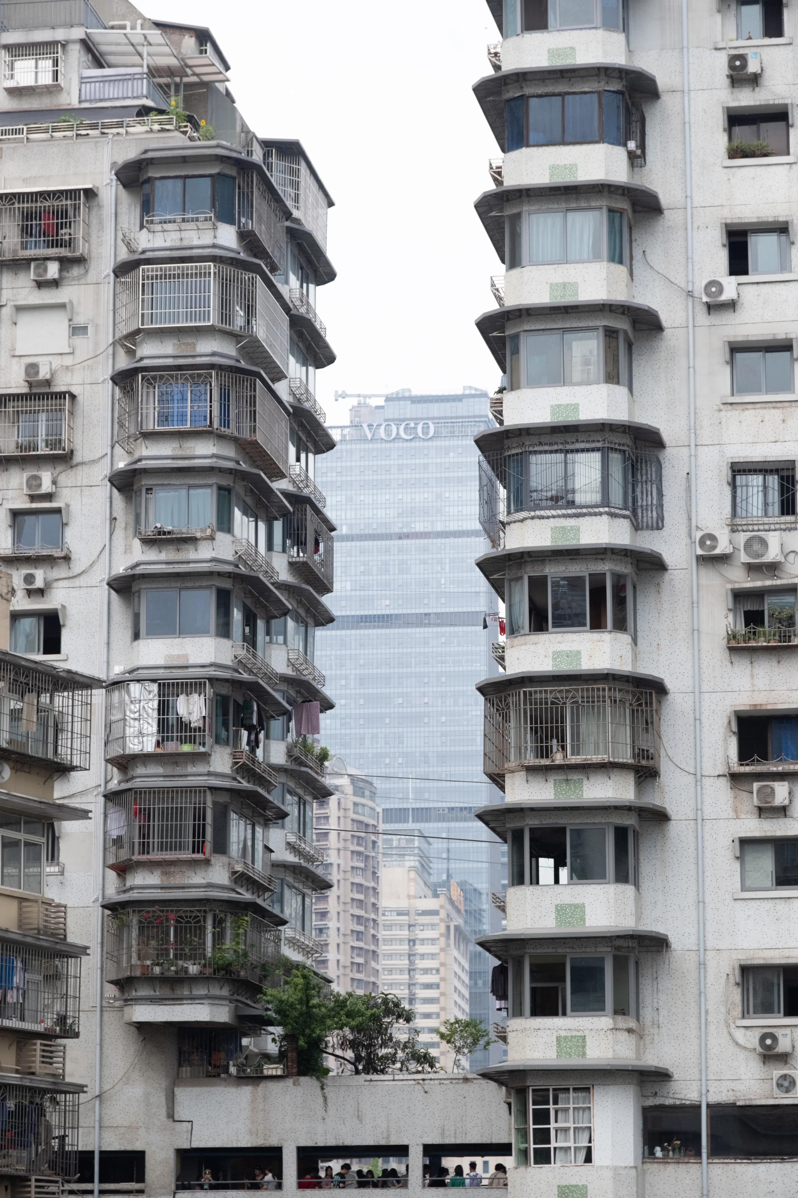 重庆：楼宇之间